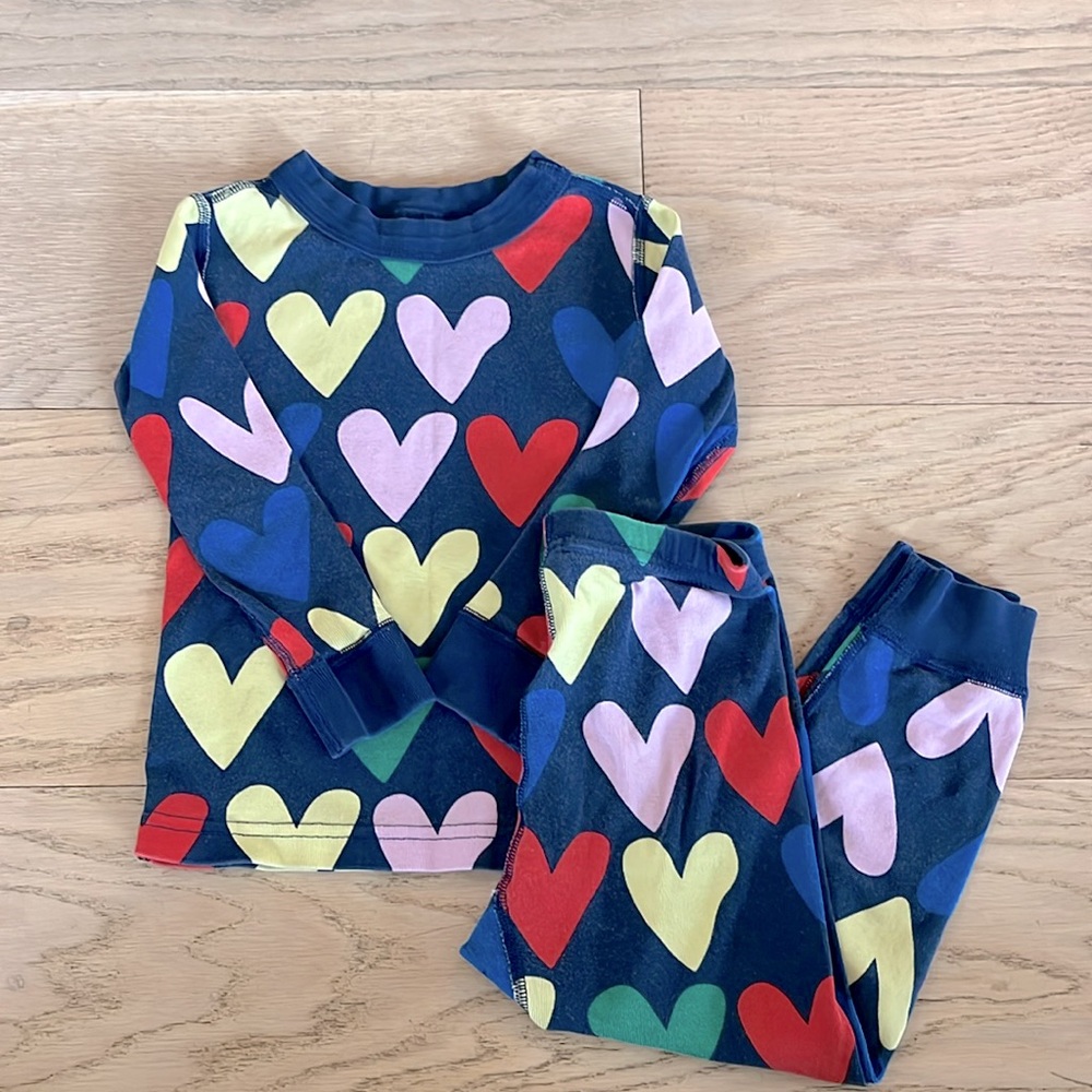 Hanna Andersson Heart Pajamas